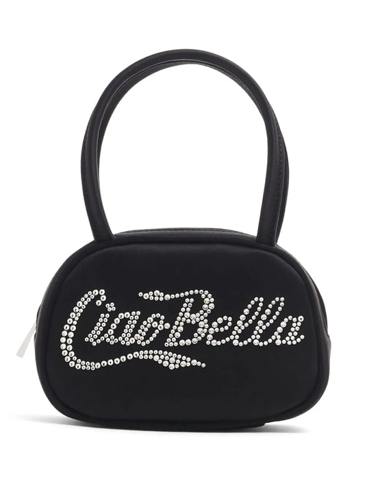 Amina Muaddi Superamini Bella embellished shoulder bag