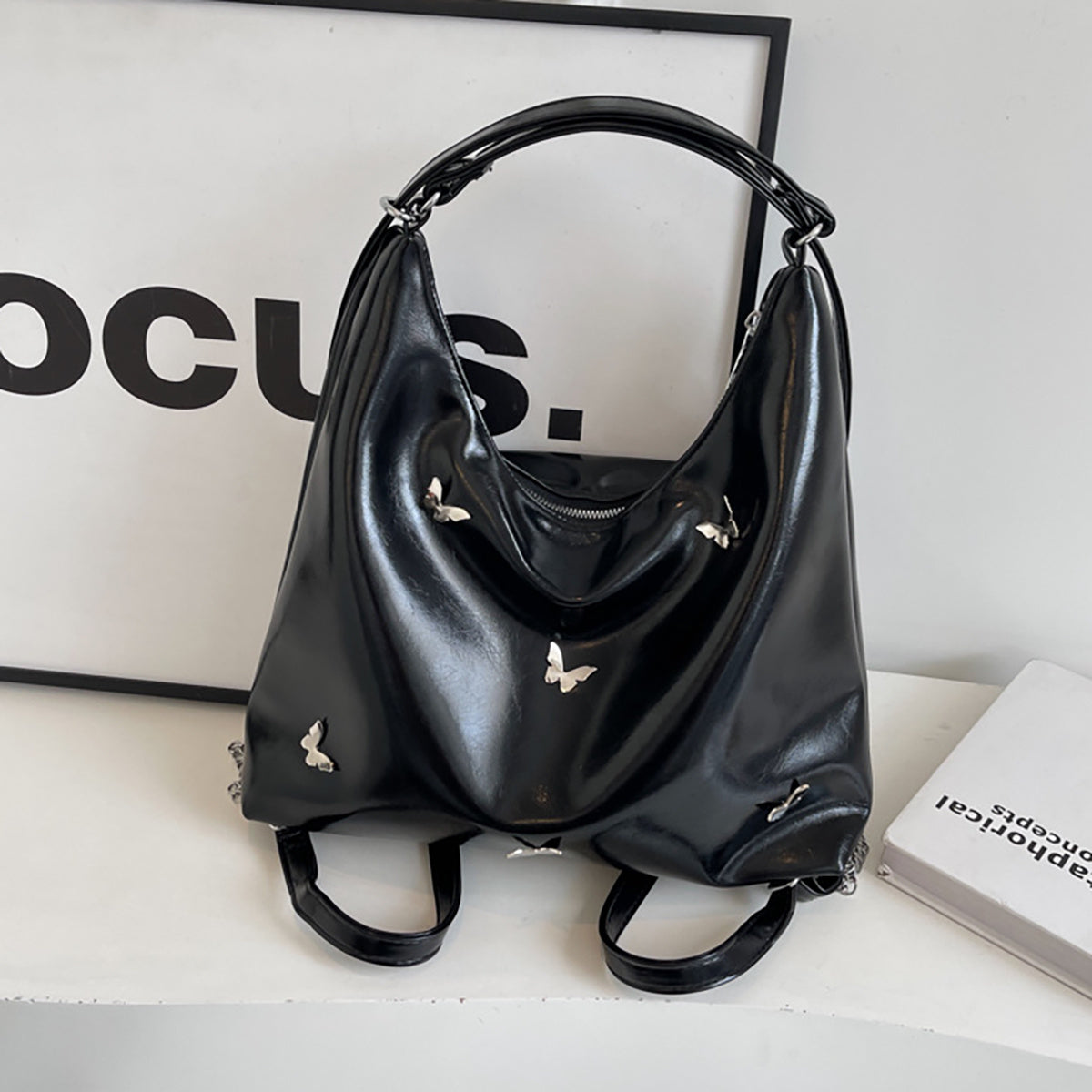 Large Designer Women’s Handbags – Leather Crossbody & Shoulder Bags with Adjustable Straps