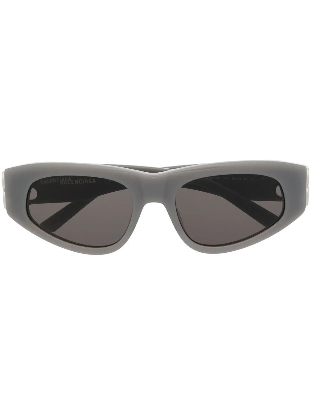 Balenciaga Eyewear logo plaque biker sunglasses