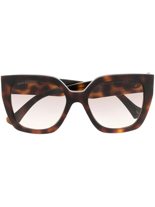 Gucci Eyewear tortoiseshell square frame sunglasses