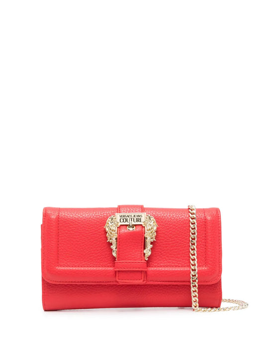 Versace Jeans Couture logo buckle crossbody bag