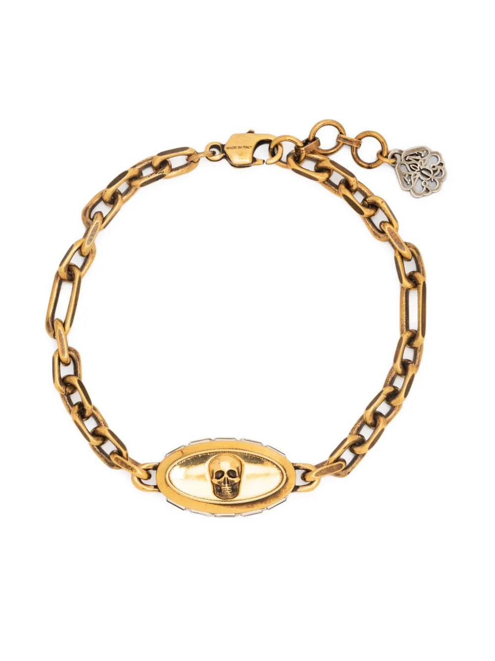 Alexander McQueen skull detail chain link bracelet
