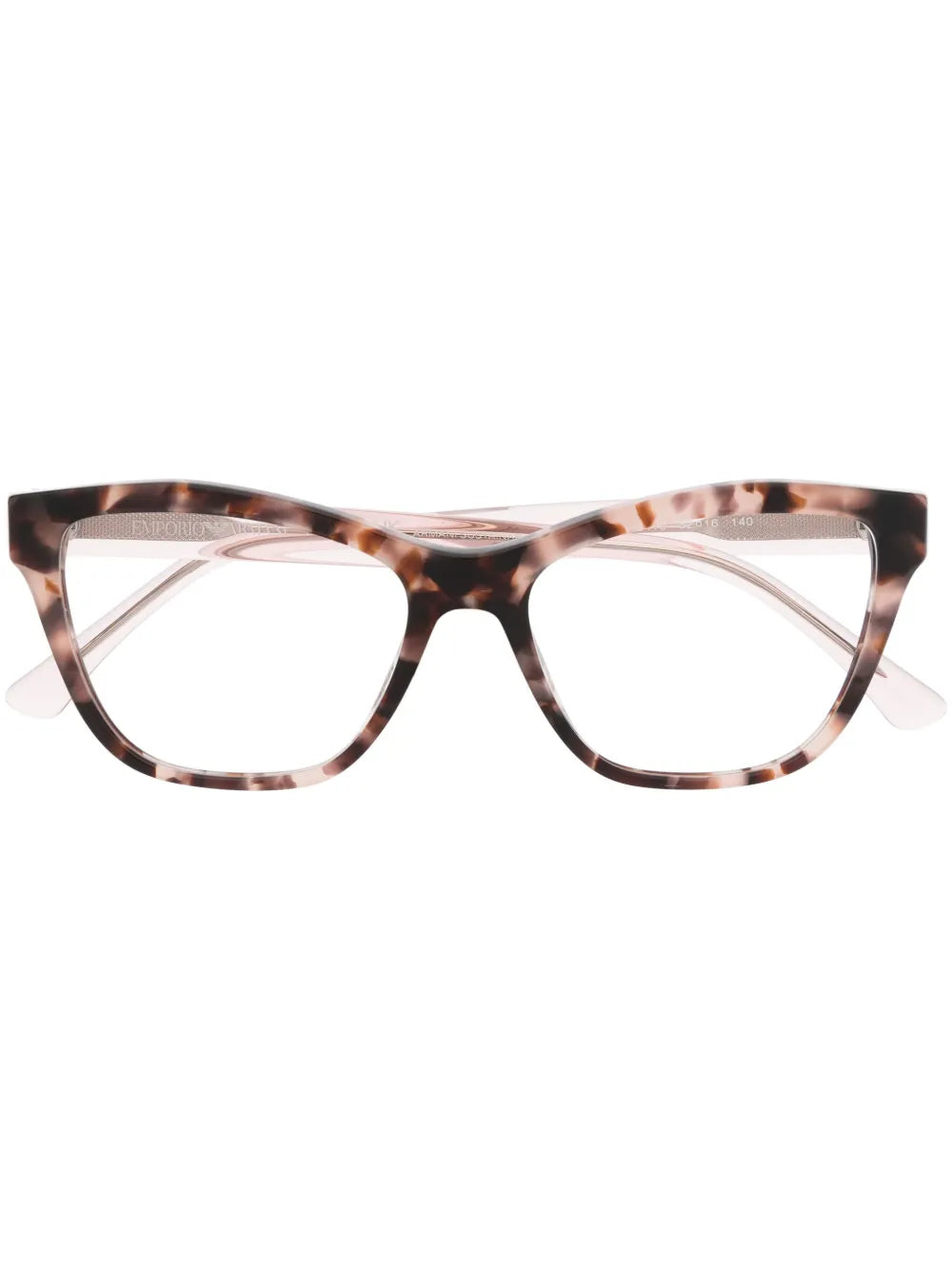 Emporio Armani cat eye frame glasses