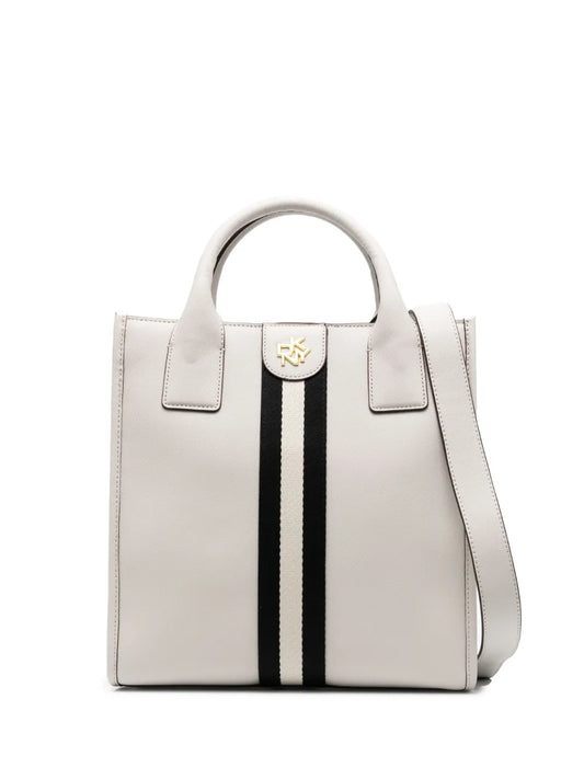 DKNY stripe detailing tote bag