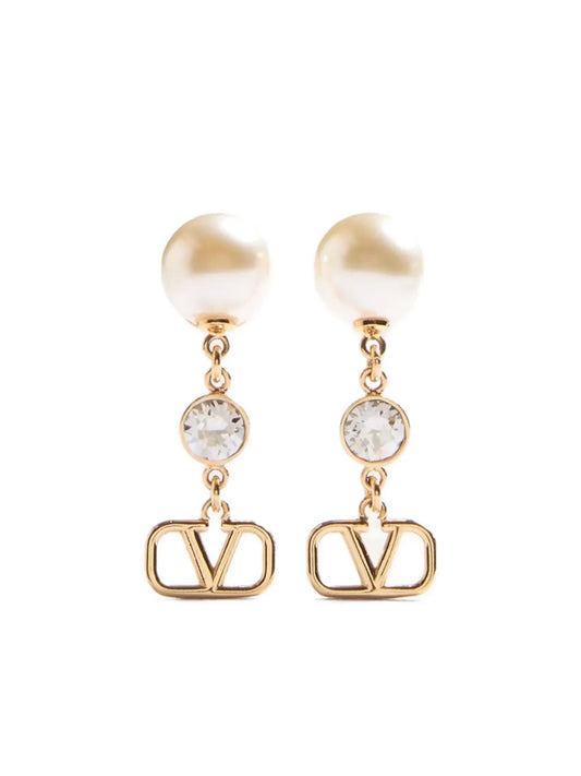 Valentino Garavani VLogo Signature drop earrings
