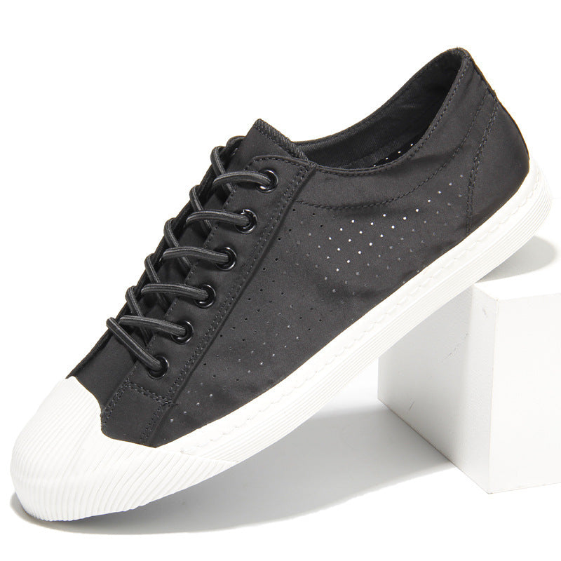 Men’s Summer Slip-On Canvas Shoes – Breathable, Soft Low-Top Sneakers