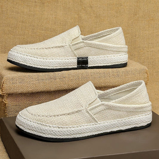 Men’s & Women’s Old Beijing Linen Shoes – Lightweight Summer Casual Flats