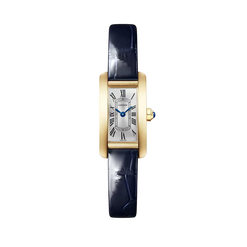 cartier tank am?icaine 18k yellow gold lady's watch