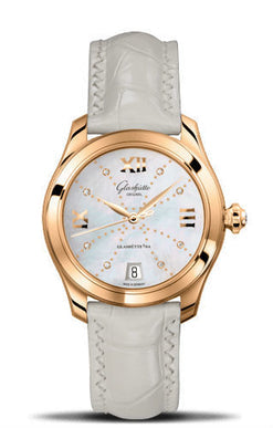 glashutte original lady collection serenade 18k rose gold lady's watch_3