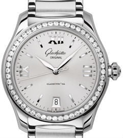 glashutte original lady collection serenade stainless steel & diamonds lady's watch