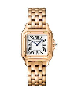 cartier panth?e de cartier 18k rose gold lady's watch
