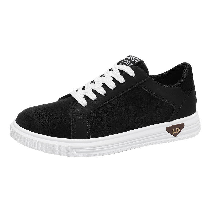 Men's Shoes Low-top Casual Leather Sneakers