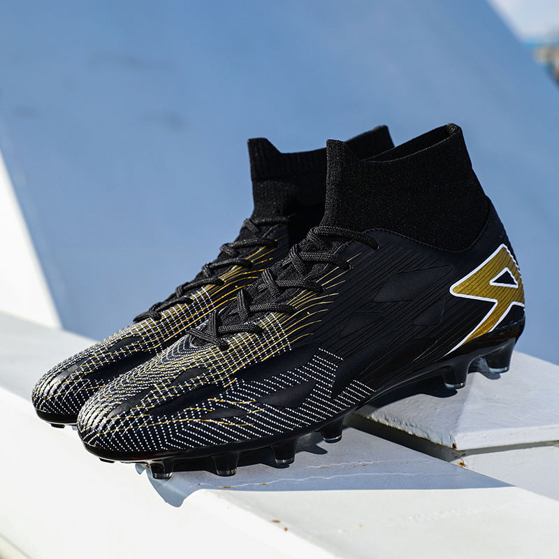 Men’s High-Top Turf Soccer Shoes – Plus Size Available