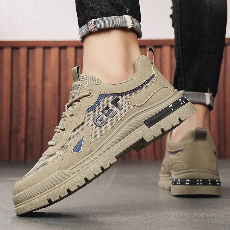 Men’s Breathable Labor Protection Shoes – Soft Bottom Work Sneakers