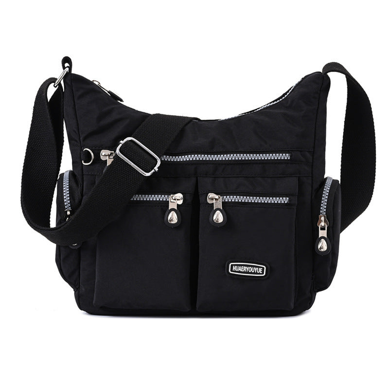 Women’s Waterproof Shoulder Bag – Multi-Pocket Crossbody Bag