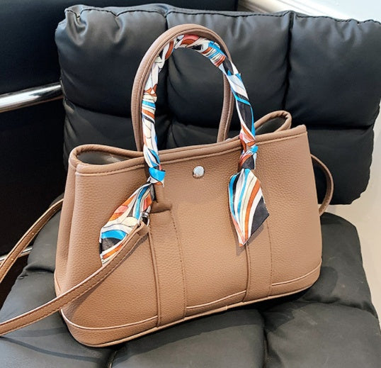 Women’s Scarf Bag – New Fashion Shoulder Crossbody Tote Handbag