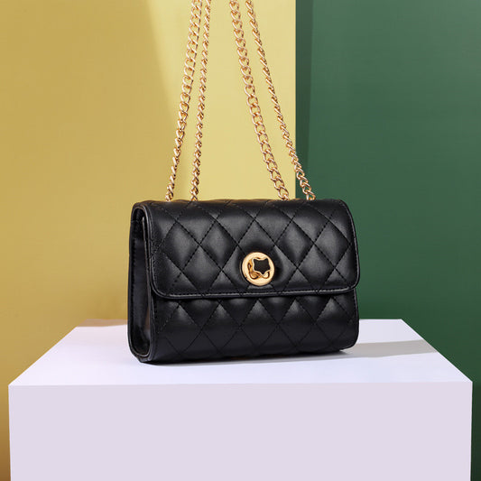 Trendy Quilted Chain Bag | Women’s Rhombic Shoulder Crossbody Popular Style