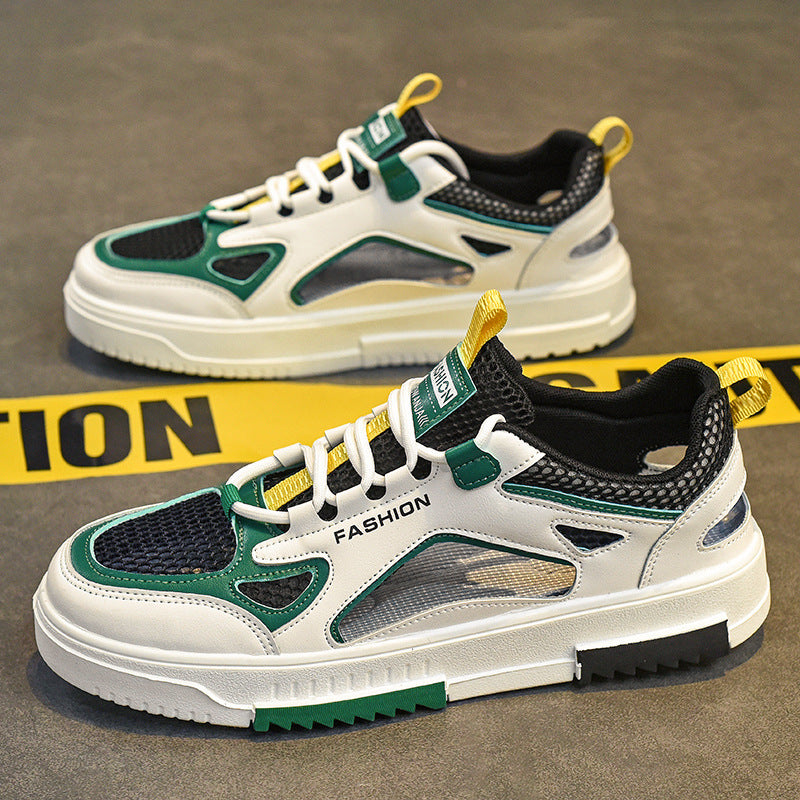 Men’s Height-Increasing Sneakers – Breathable, Shock-Absorbing, Non-Slip, Wear-Resistant Shoes