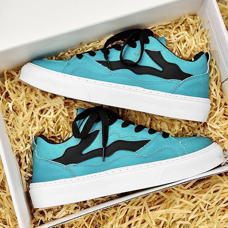 Men’s Black Sports Trend Flat Casual Shoes