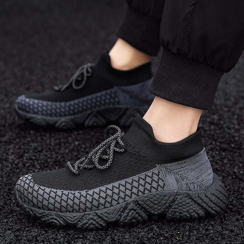 Men’s Fly Woven Mesh Sneakers – Lightweight & Breathable Shoes