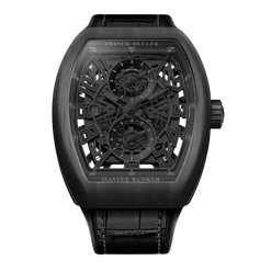 franck muller vanguard master banker skeleton men's watch