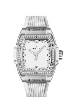 hublot spirit of big bang titanium & diamonds lady's watch