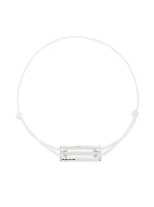 Le Gramme 25g sterling silver cord bracelet