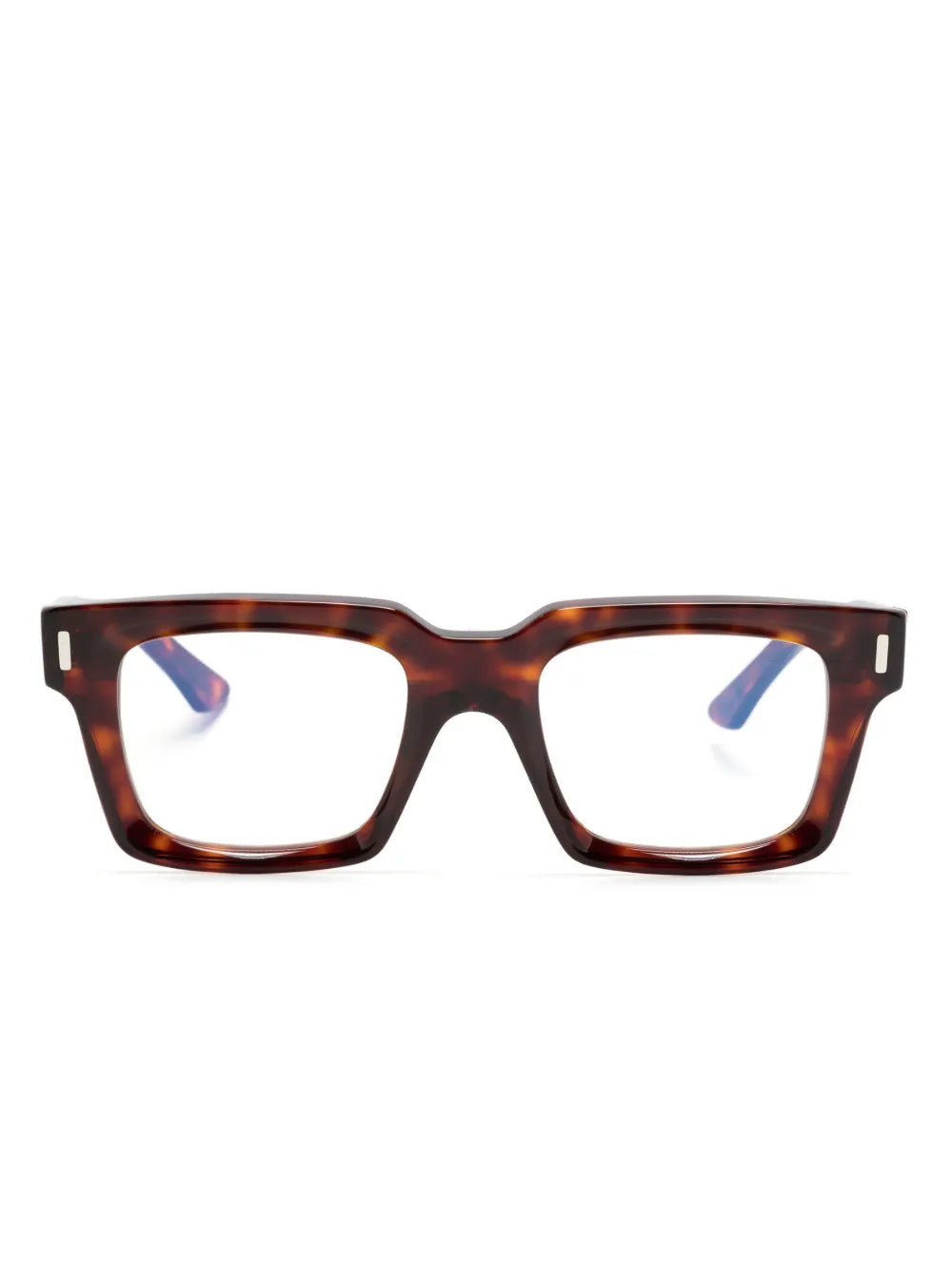 Cutler & Gross tortoiseshell rectangle frame glasses