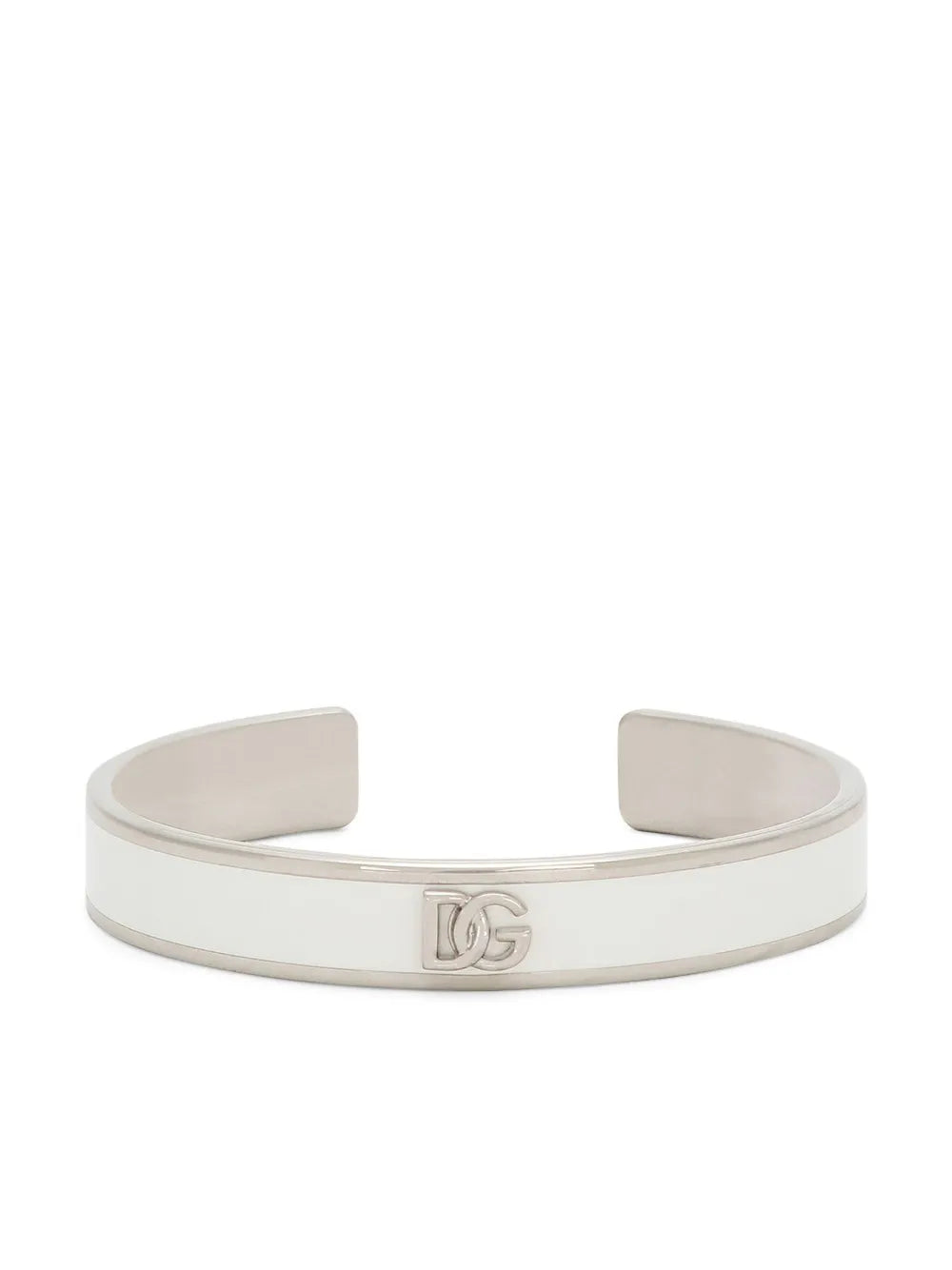 Dolce & Gabbana logo plaque cuff bracelet