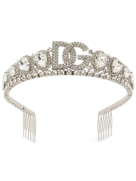 Dolce & Gabbana crystal embellished tiara headband