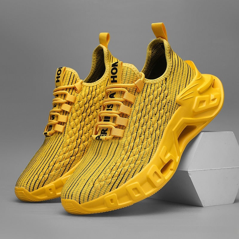 Men’s Plus Size Blade Running Shoes – Breathable Mesh, Fashion Sports Style