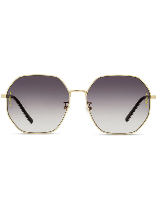 MCM 165SLB square frame visetos print sunglasses