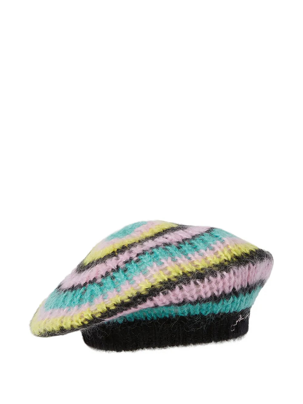 GANNI striped beret