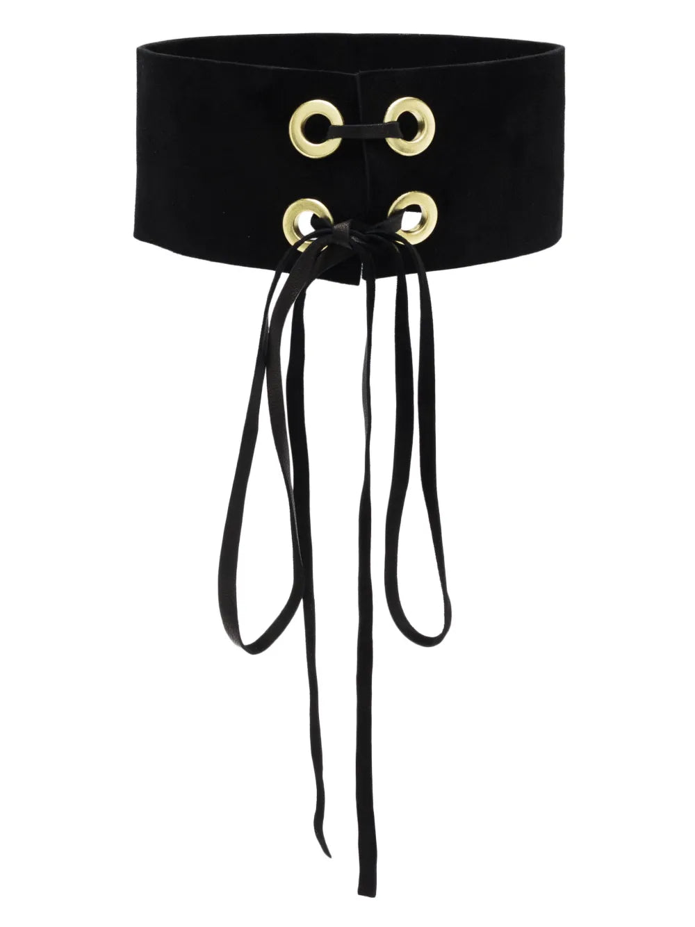 Manokhi Mira 4 leather chocker necklace