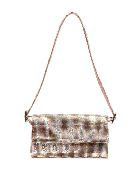 Benedetta Bruzziches Vittissima rhinestone embellished shoulder bag