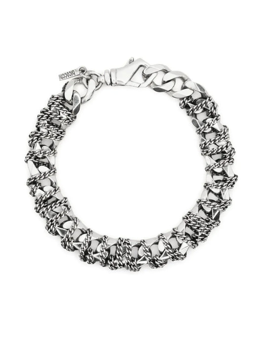 Emanuele Bicocchi chain link wrap bracelet