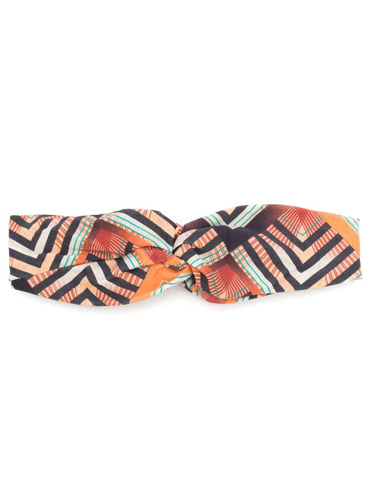 Lygia & Nanny Bethânia geometric print headband