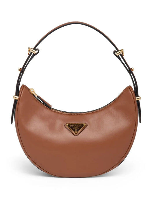Prada Arqué leather shoulder bag