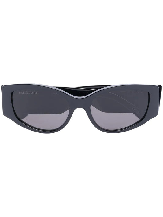 Balenciaga Eyewear logo print cat eye sunglasses