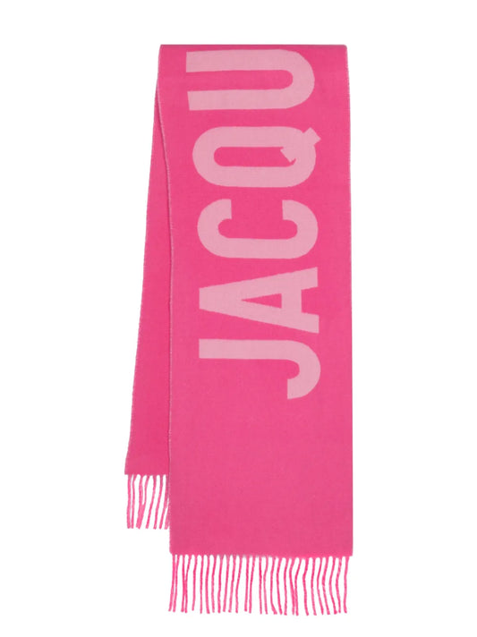 Jacquemus L'Echarpe Jacquemus virgin wool scarf