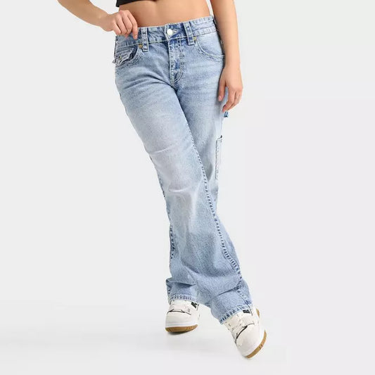 Women's True Religion Ricki Big T Relaxed Carpenter Jeans