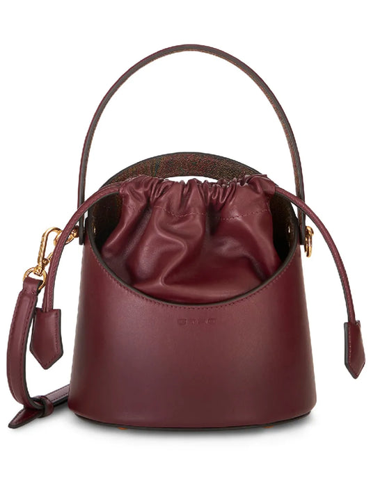 ETRO mini Saturno leather bucket bag