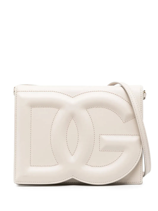 Dolce & Gabbana DG Logo leather cross body bag