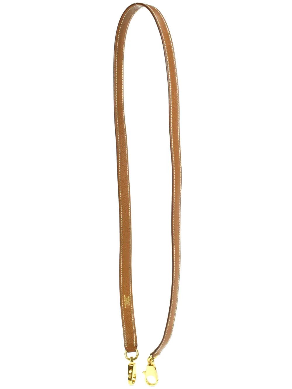 Hermès 1997 contrast stitching shoulder strap