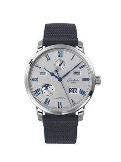 glashutte original senator excellence perpetual calendar stainless steel men's watch_3