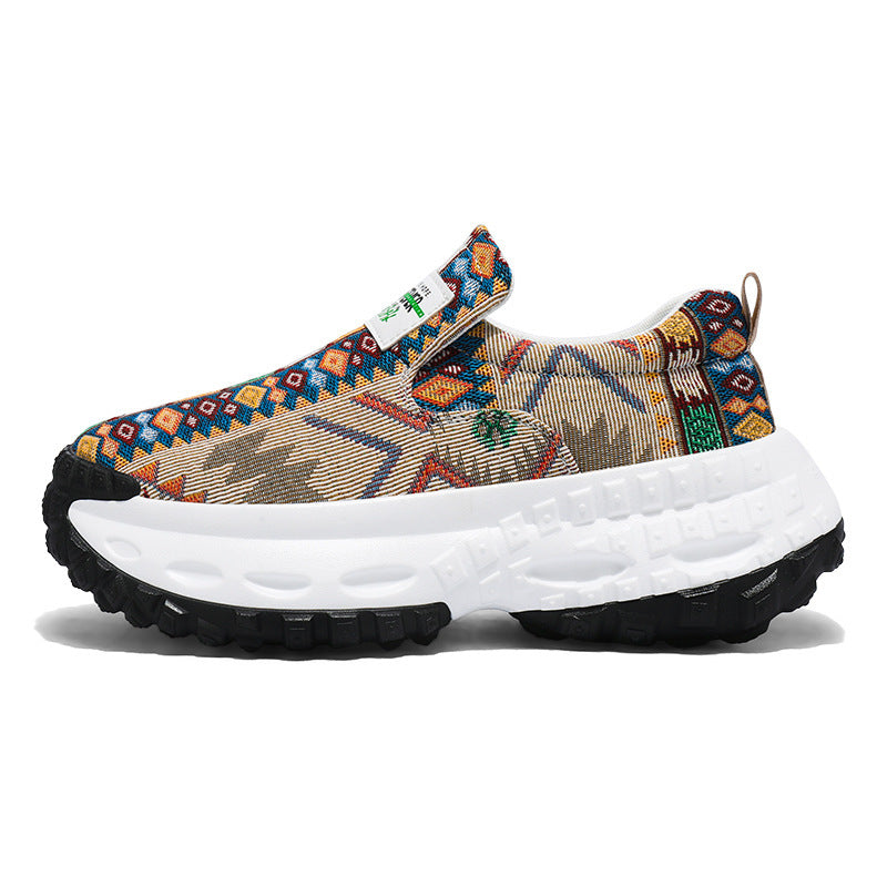 Men’s Height Increasing Shoes – Platform Slip-on Fashion Sneakers