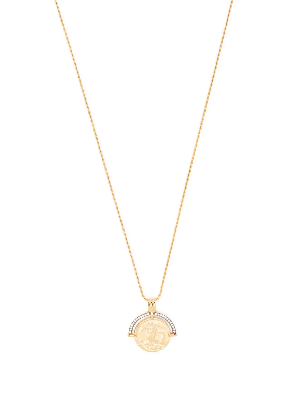 Missoma Roman Arc coin necklace