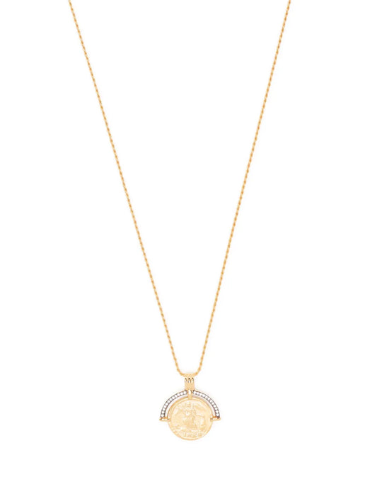 Missoma Roman Arc coin necklace