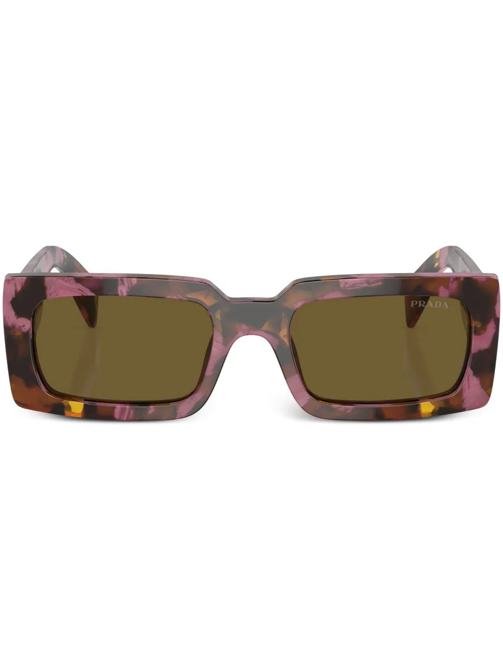 Prada Eyewear marbled rectangular sunglasses