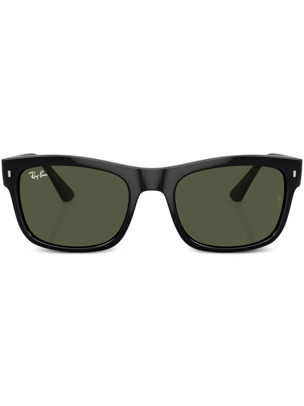 Ray-Ban logo plaque square frame sunglasses